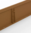 185mm x 2.2m Non-Flexible Formline Landscape Rigid Garden Edging - Weathering Steel