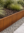 250mm x 2200mm Non-Flexible Rigid Raised Garden Bed Edging Corten Steel
