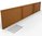 400mm x 2200mm Flexible Rigid Raised Garden Bed Edging Corten Steel