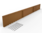 400mm x 2200mm Flexible Rigid Raised Garden Bed Edging Corten Steel
