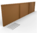 550mm x 2200mm Flexible Raised Garden Bed Edging Corten Steel