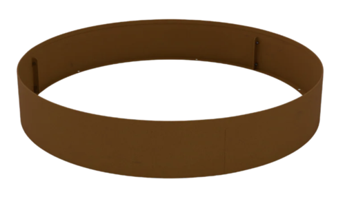 150mm x 900mm Corten Steel Weathered Circular Tree Ring