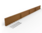 185mm x 2200mm Flexible Formline Landscape Garden Edging - Weathering Steel