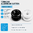 Tonneau Button Aluminium Black / White / Silver Anodised Finish