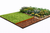 75mm x 2200mm Non Flexible Formline Landscape Rigid Garden Edging - Weathering Steel