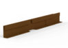 75mm Flexible FormlinePre manufactured Corner - Weather Steel