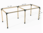 Double Steel Bracket Pergola Kit  - Suits 90x90mm timber posts