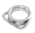 Dee Ring Buckle With Thimble All Sizes 316 stainless steel marine grade BL Rated