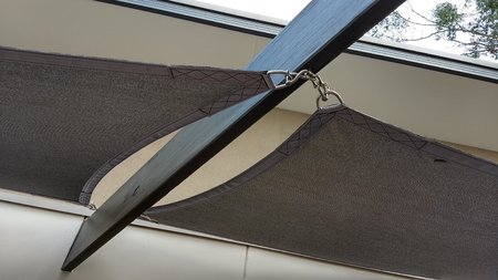 Check out Anthony's installation on these custom made shade sails. Gunmetal Grey made to fit perfect\\n\\n30/03/2019 4:22 PM